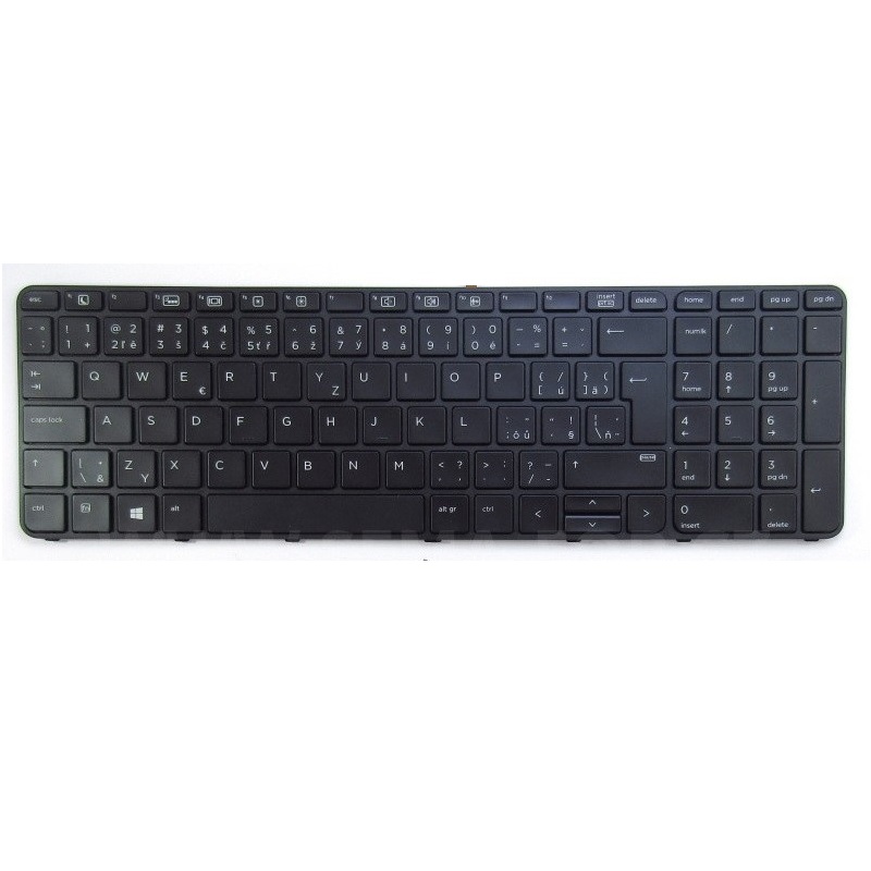 CZ klávesnice HP ProBook 450 G3 455 G3 470 G3 G4 650 G2 G3 655 G2 G3 - 827028-FL1