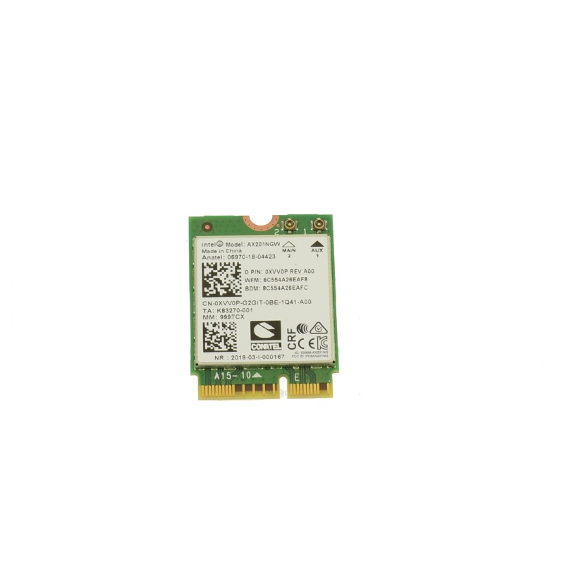 Wifi karta Dell M.2 Intel AX201NGW WiFi 6 NGFF - XVV0P