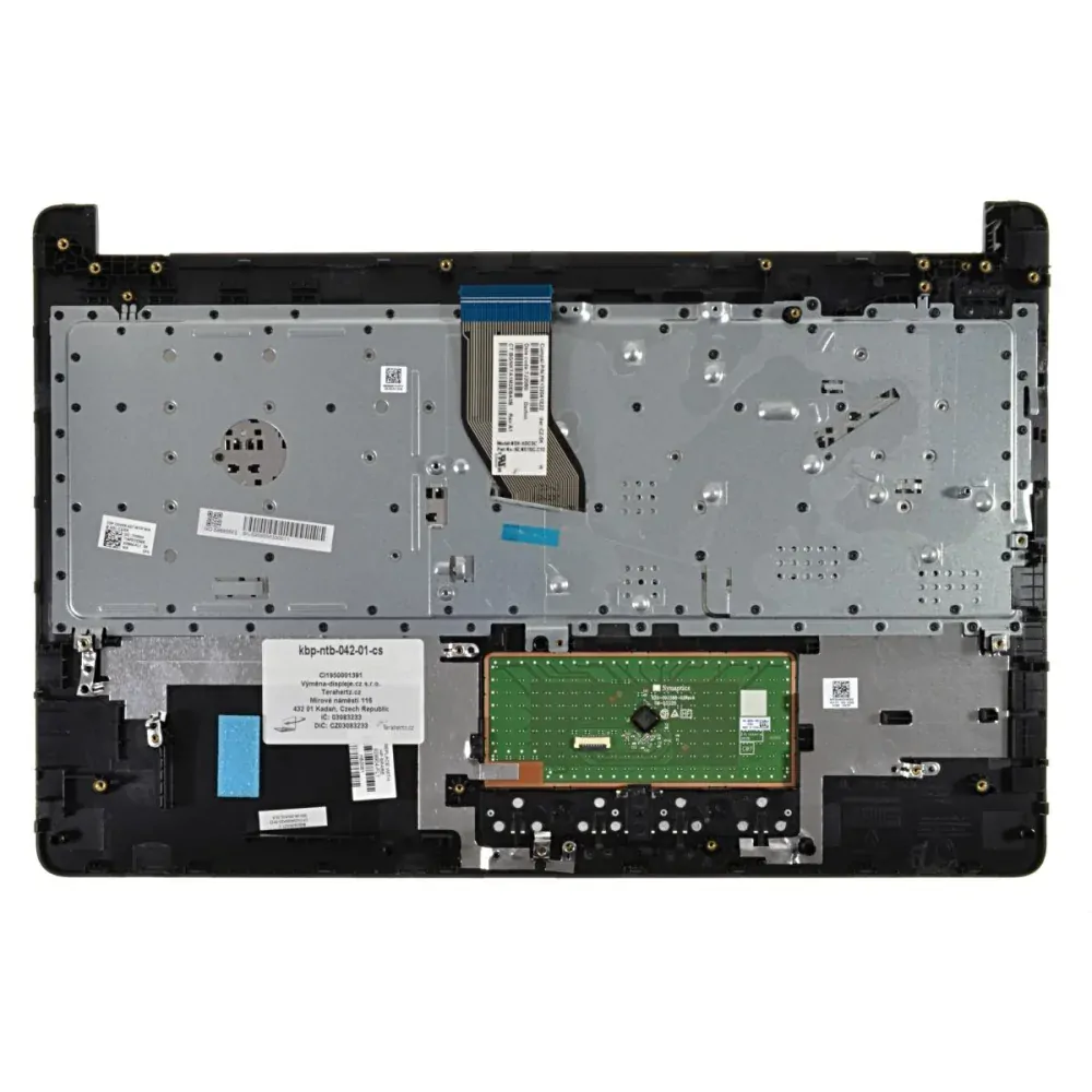 HP 250 G6 255 G6 256 G6 15-BS 15-CD Palmrest CZ klávesnice touchpad Silver - 929904-FL1