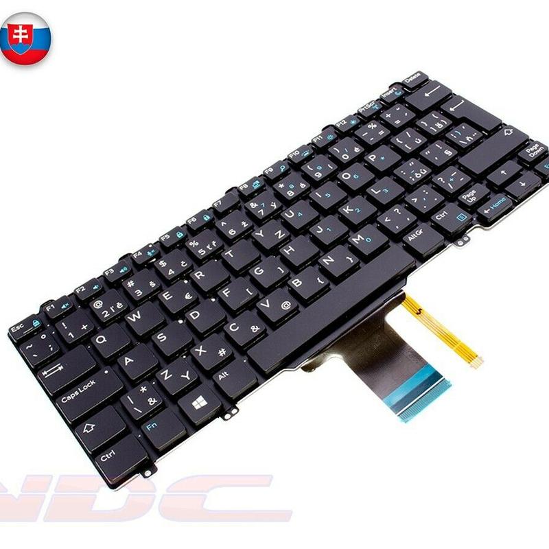 CZ klávesnice s podsvícením Dell Latitude E7240 E7440 - 68V91