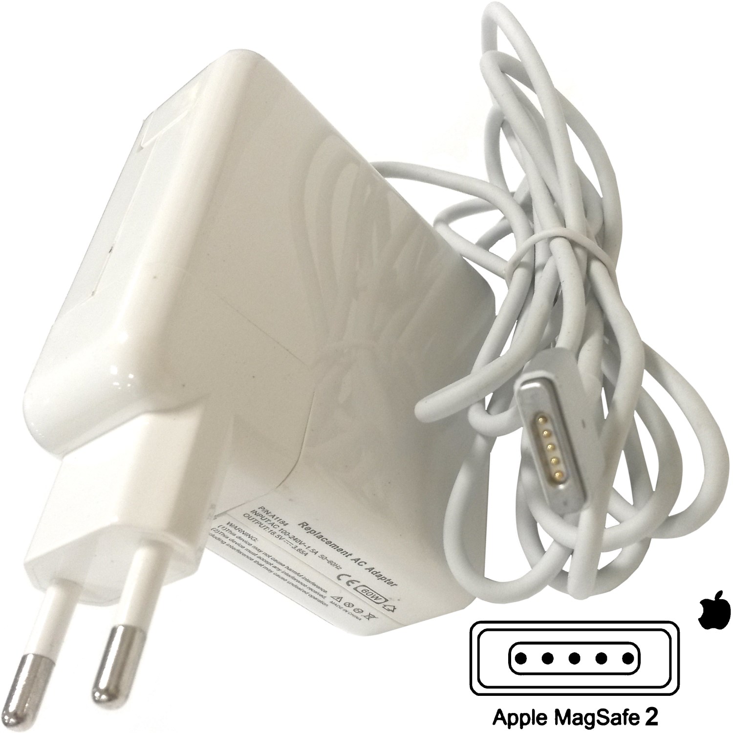 Použitý Apple napájecí adaptér MagSafe 2 60W, 16.5V, 3.65A A1435