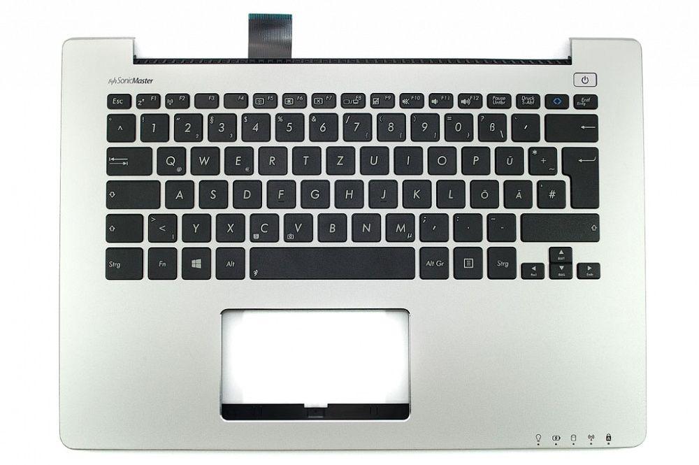 Asus VivoBook 13.3" S300C palmrest + CZ klávesnice silver 13N0-P5A0322