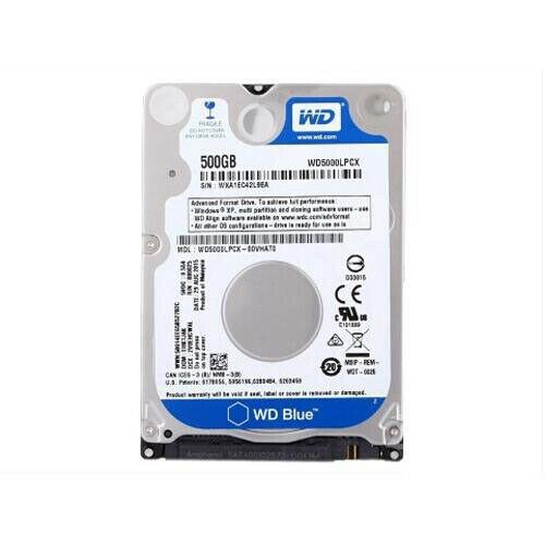 WD Blue (LPCX), 2,5" - 500GB