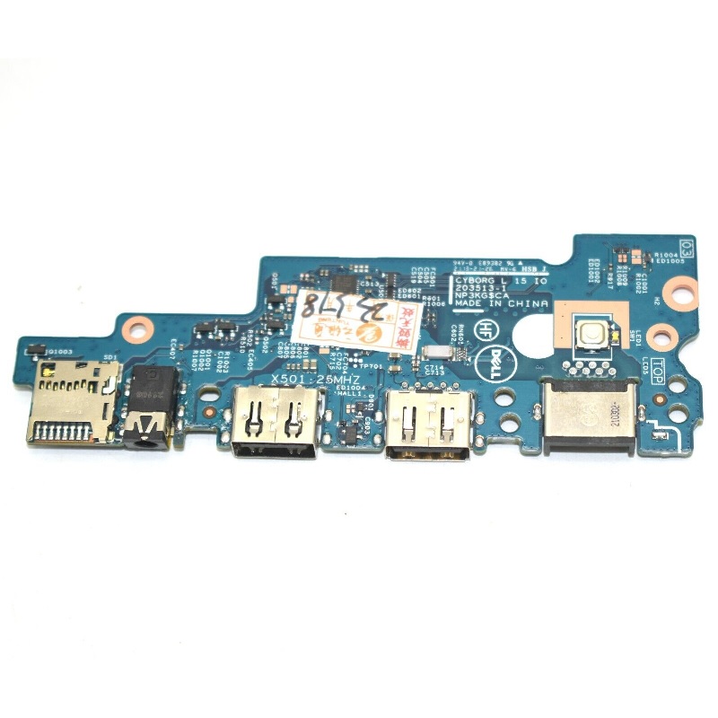 IO Deska DELL Latitude 3520 USB audio SD karta zadní deska RJ45 IO - MCCDH