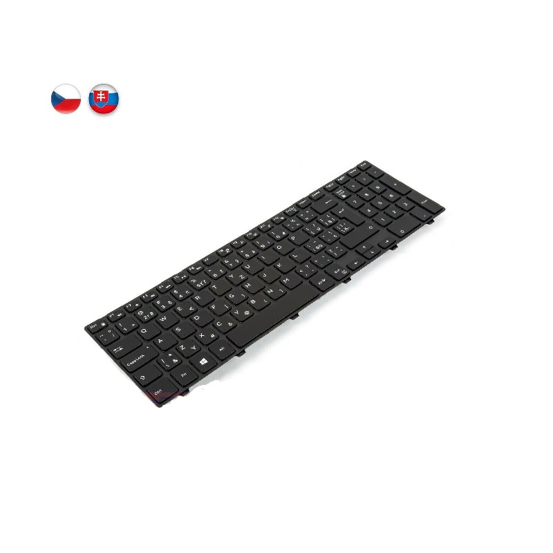 CZ klávesnice s podsvícením DELL Inspiron 3541 3542 3543 3545 3546 3547 3548 3551 3552 3555 3558 3559 3567 3573 3576 3878 5542 5543 5545 5547 5548 5558 5559 7557 7559 5748 5749 5755 5758 5759 - PDKK0