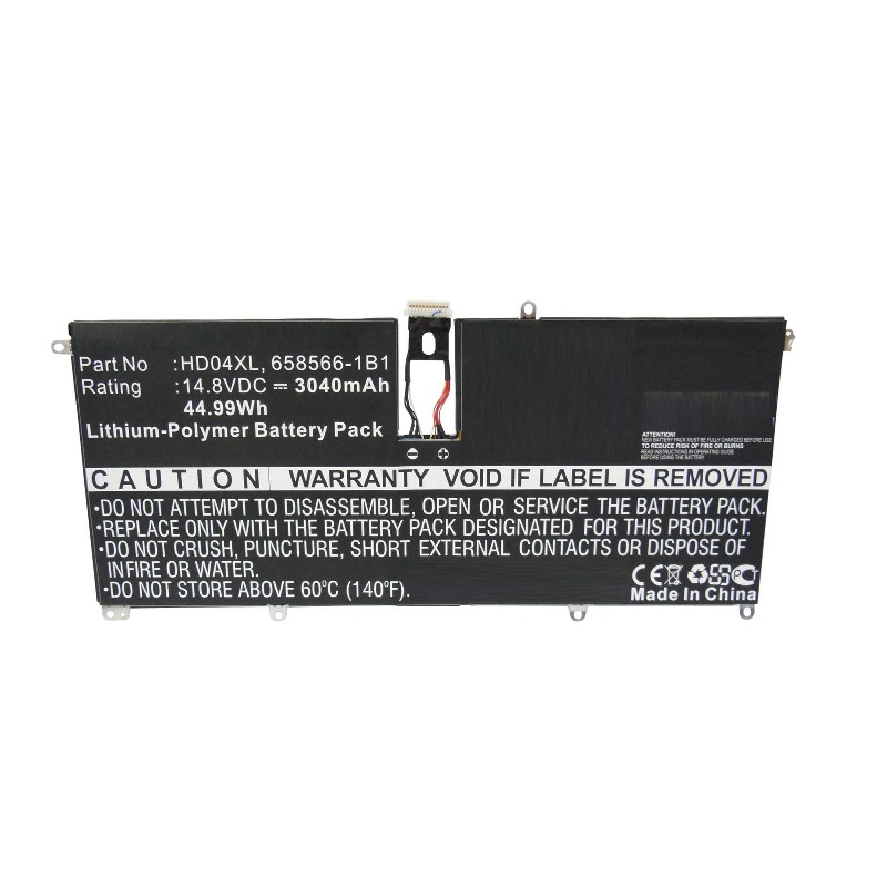 Baterie CoreParts HP Spectre XT Pro 13-b000 Envy 6-1000 TU XT 13-2000eg XT 13-2021 45Wh Li-Pol 14.8V 3040mAh -  MBXHP-BA0151 