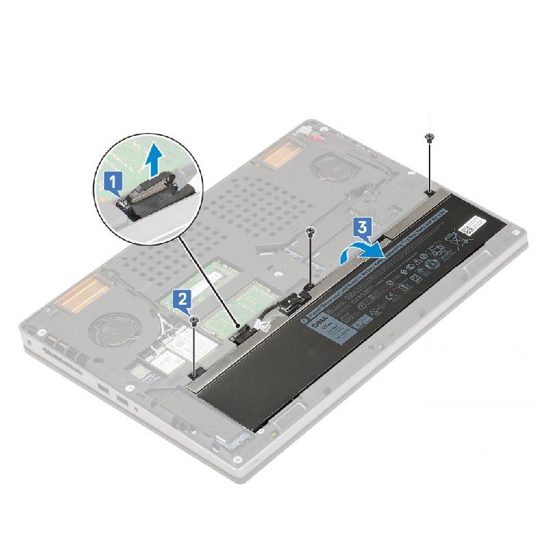Baterie Dell Precision M7530 M7540 M7730 M7740 6-cell 97W/HR LI-ION - GW0K9