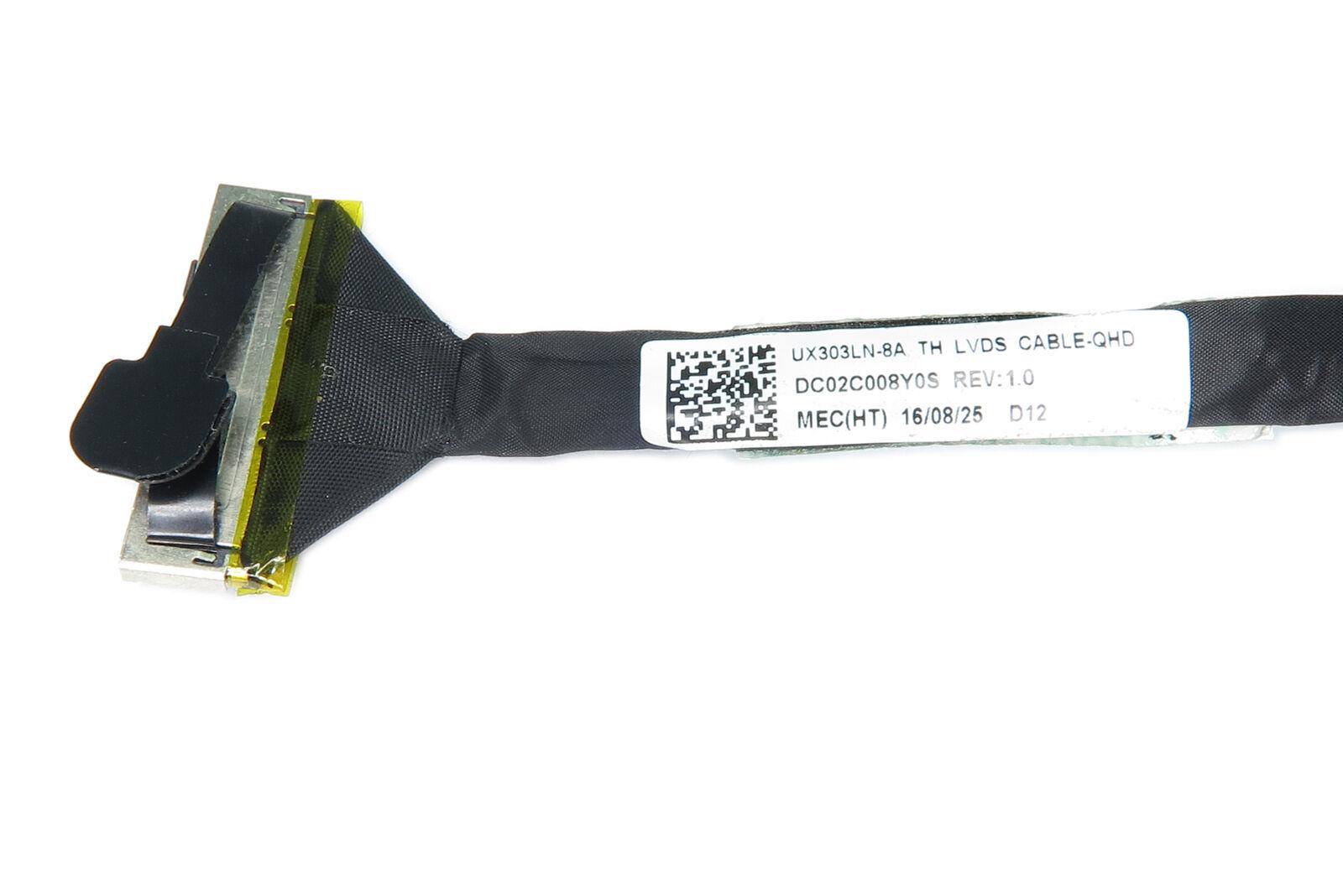 ASUS UX303LA LCD LVDS QHD Touch Video Cable DC02C008Y0S - B14005-01320400