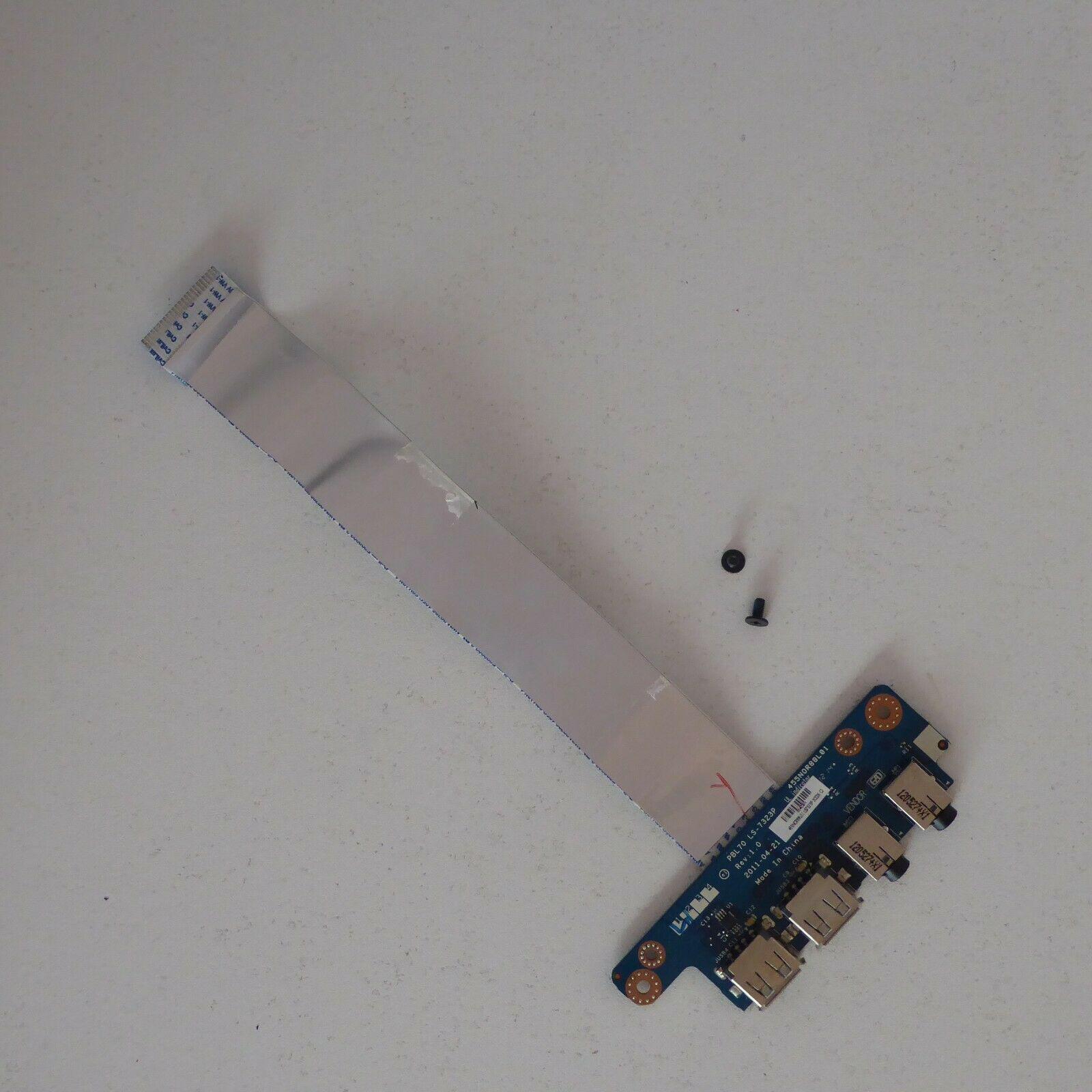 ASUS A73T A73B K73T K73B X73T X73B USB + AUDIO + CABLE PBL70 LS-7323P 