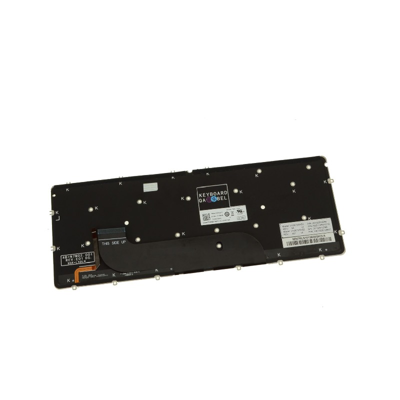 US AJ Klávesnice s podsvícením Dell XPS 12 9Q23 9Q33 XPS 13 L321x L322 9333 US Keyboard Backlight - PTWVM