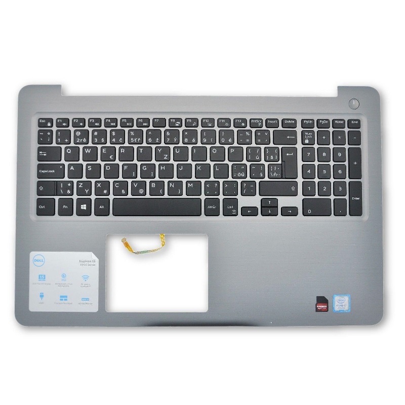 Dell Inspiron 5567 5565 Palmrest s CZ podsvícenou klávesnicí  - 0T5P5