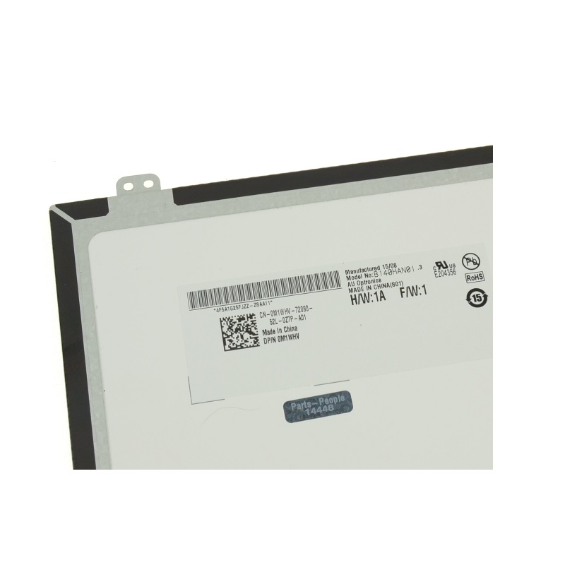 LCD Dell 14" AUO 1920x1080 FHD LED 30 pin B140HAN01 Widescreen - Matte - M1WHV