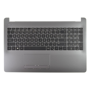 HP 250 G6 255 G6 256 G6 15-BS 15-CD Palmrest CZ klávesnice touchpad Silver - 929904-FL1