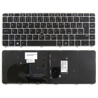 CZ klávesnice s podsvícením HP Elitebook 745 G3 G4 840 G3 G4 Zbook 14u G4 Backlit - 836308-FL1 819877-FL1