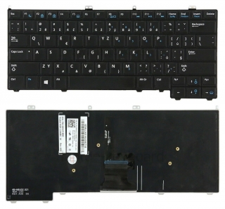 CZ klávesnice Dell Latitude E7240 E7420 14 E7440 - NWMPJ