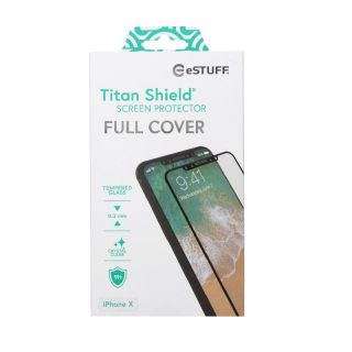 eSTUFF Tvrzené ochranné 3D sklo pro iPhone 11 Pro X Xs 