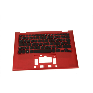 DELL Inspiron 3147 3148 Palmrest CZ klávesnice RED - V0XXK