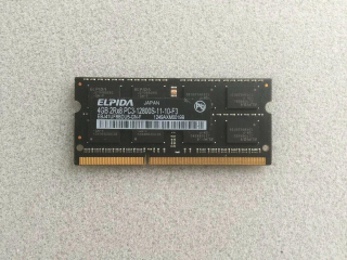 ELPIDA Macbook Pro  / iMac RAM EBJ41UF8BDU5-GN-F 4GB 2Rx8 PC3-12800S
