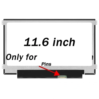 LCD 11.6" display 1366x768 WXGA HD LED 40pin Slim LP - N116BGE-L42