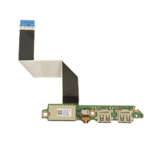 IO Deska Dell G3 3500 G5 5500 SD Card Reader Audio USB Port IO Circuit Board with Cable - 913TK - 9D1Y5