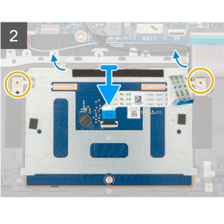 Touchpad DELL Vostro 5510 Inspiron 5510 5518 Trackpad module Siver - VYNNW