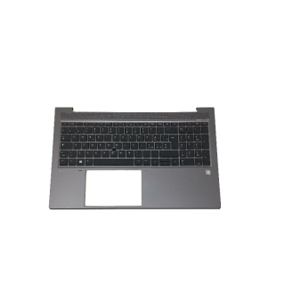 HP ZBook Firefly 15 G7 G8 Italská klávesníce s podsvícením QWERTY Gray - M07494-061