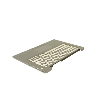 Dell Latitude 7400 Palmrest Touchpad Assembly Aluminum Silver - N7WRT