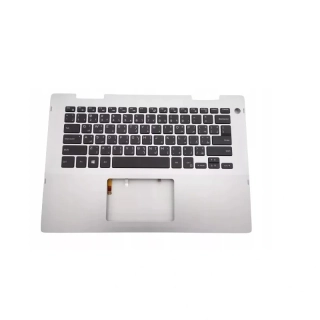 Dell Inspiron 5481 5482 5485 5491 2-in-1 Palmrest US klávesnice podsvícená Silver - 41KVJ