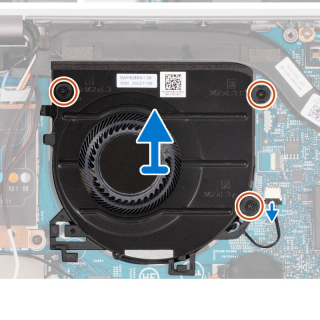 Ventilátor Dell Latitude 5350 Latitude 5350 2-in-1 CPU Fan - VX3PV
