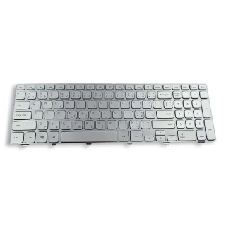 CZ klávesnice s podsvícením Dell Inspiron 7537 Keyboard Silver - 6CFHF