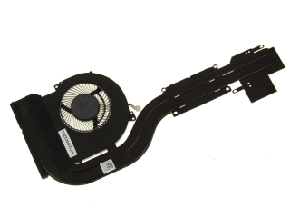 Kompletní chladič Dell Latitude E5570 CPU Heatsink Fan pro Quad CPU - 4CN35