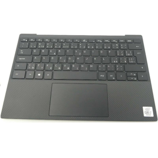 Dell XPS 9300 9310 Palmrest Touchpad CZ klávesnice s podsvícením Black - KCW78 GW1TK