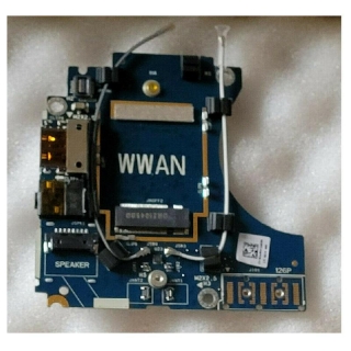 Deska IO DELL Latitude 7410 Audio SIM USB WWAN - N1VXD