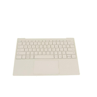 Dell XPS 9300 9310 Palmrest Touchpad US podsvícená klávesnice White GT8XM - YR0PM