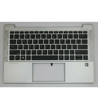 HP EliteBook 830 G7 G8 735 G7 G8 Palmrest CZ klávesnice s podsvícením silver - M08699-FL1