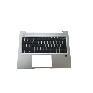HP Probook 430 G6 430 G7 Palmrest CZ klávesnice s podsvícením silver - L44547-FL1