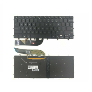 US klávesnice s podsvícením DELL XPS 15 9550 9560 9570 7590 Precision 5510 5520 5530 5540 Inspiron 15 7558 7568 - GDT9F 2JGWG