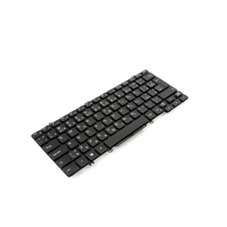 CZ klávesnice s podsvícením Dell Latitude 7300 5310 5300 2 in 1 Backlit Keyboard Single Point - 8N4C1 62KCJ
