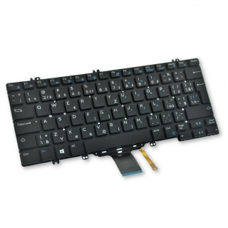 CZ Klávesnice s podsvícením Dell Latitude 5280 5288 5289 5290 7280 7290 7380 7389 7390 7480 7490 Single Point - NFF6G
